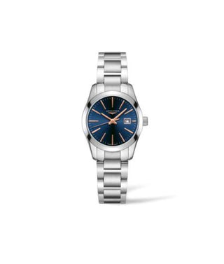 Longines - L2.286.4.92.6  Conquest Classic Quartz 29.5 Stainless Steel / Blue