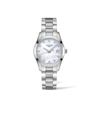 Longines - L2.386.4.87.6  Conquest Classic Quartz 34 Stainless Steel / MOP