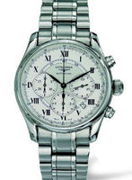 Longines Master Collection 40 Moonphase Stainless Steel / Blue-Diamond / Bracelet (L2.622.4.71.1)