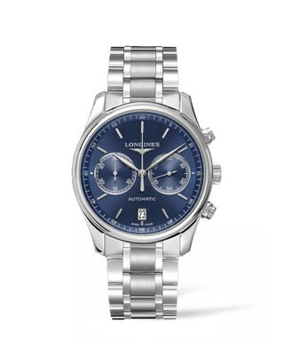 Longines - L2.629.4.92.6  Master Collection Chronograph 40 Stainless Steel / Blue / Bracelet