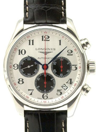 Longines - L2.693.4.79.0  Master Collection Chronograph 44 Stainless Steel / Chile