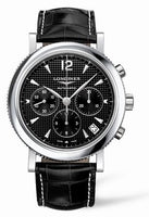 Longines Heritage Column Wheel Single Push Piece Chronograph Black (L2.704.4.56.3)