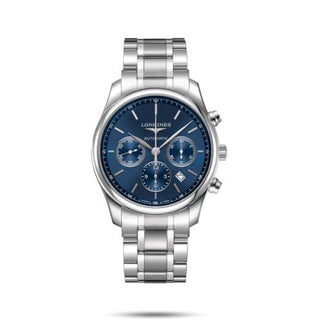 Longines - L2.759.4.92.6  Master Collection 42 Chronograph Stainless Steel / Blue / Bracelet