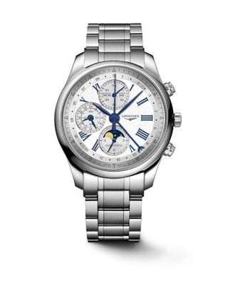 Longines - L2.773.4.71.6  Master Collection 42 Chronograph Calendar Stainless Steel / Silver / Bracelet