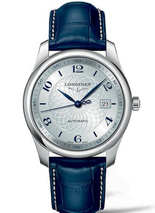 Longines - L2.793.4.99.2  Master Collection 40 Date Stainless Steel / Bucherer Blue