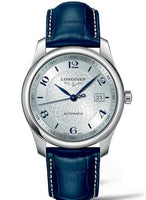 Longines Master Collection 42 World Time Stainless Steel / Silver-Arabic / Alligatro XL (L2.793.4.99.2)