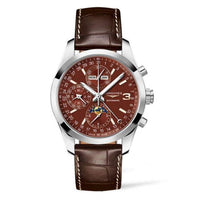 Longines Conquest Classic Automatic 29.5 Stainless Steel / Red Gold / Black / Strap (L2.798.4.62.3)