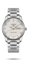 Longines Master Collection 40mm Annual Calendar Stainless Steel / Blue / Bracelet (L2.910.4.77.6)