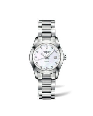 Longines - L2.285.4.87.6  Conquest Classic Automatic 29.5 Stainless Steel / MOP / Bracelet