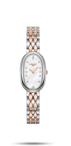 Longines - L2.305.5.87.7  Symphonette S Stainless Steel / Rose Gold / Diamond