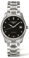 Longines Master Collection Date 38.5 Black Diamond / Bracelet (L2.518.4.57.6)