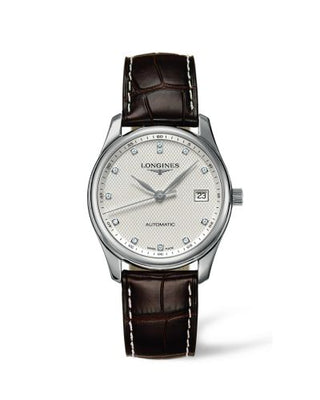 Longines - L2.518.4.77.3  Master Collection Date 36 Stainless Steel Diamond