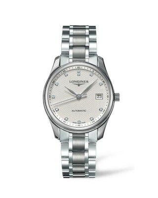 Longines - L2.518.4.77.6  Master Collection Date 36 Stainless Steel Diamond