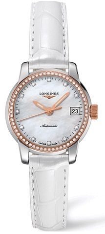 Longines - L2.563.5.87.2  Saint-Imier Date 30 Two Tone Diamond