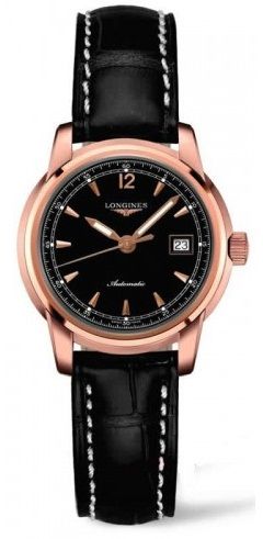 Longines - L2.563.8.59.3  Saint-Imier Date 30 Pink Gold