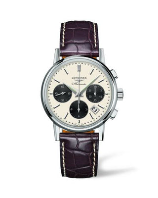 Longines - L2.733.4.02.2  Column-Wheel Chronograph Panda