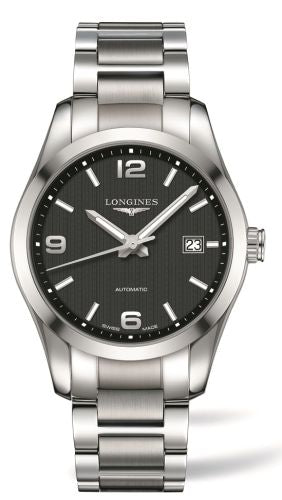 Longines - L2.785.4.56.6  Conquest Classic Automatic 40 Stainless Steel / Black