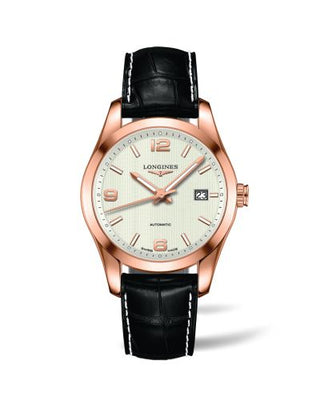 Longines - L2.785.8.76.3  Conquest Classic Automatic 40 Red Gold / Silver