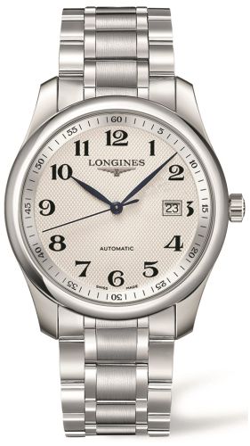 Longines - L2.793.4.78.6  Master Collection 40 Date Stainless Steel / Silver-Arabic / Bracelet