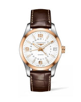 Longines Conquest Classic Moonphase Stainless Steel - Red Gold / Black (L2.799.5.76.3)