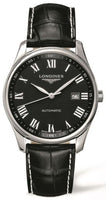 Longines Master Collection 42 Date Stainless Steel / Silver-Arabic / Alligator (L2.893.4.51.7)