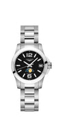 Longines Conquest 41 Stainless Steel / Black  / Bracelet (L3.380.4.58.6)