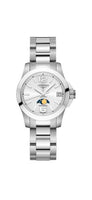 Longines Conquest 29.5 Quartz Moonphase Stainless Steel / MOP / Bracelet (L3.380.4.76.6)