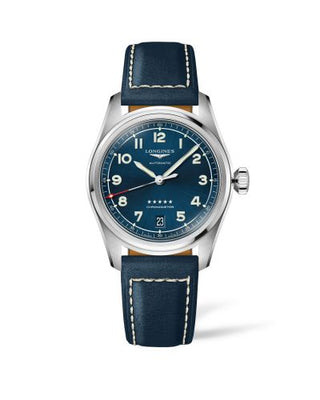 Longines - L3.410.4.93.0  Spirit Automatic 37 Blue / Strap