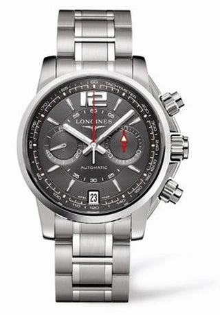 Longines - L3.666.4.79.6  Admiral Chronograph Grey