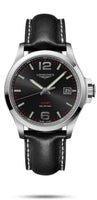 Longines Conquest V.H.P. 43 Stainless Steel / Blue / Leather (L3.726.4.56.2)