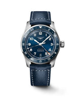 Longines Spirit Zulu Time 39 Stainless Steel / Anthracite / Strap (L3.802.4.93.2)