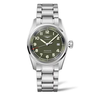 Longines - L3.810.4.03.6  Spirit Automatic 40 Green / Bracelet