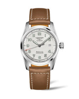 Longines Spirit Zulu Time 42 Stainless Steel - Yellow Gold / Anthracite / NATO (L3.810.4.73.4)