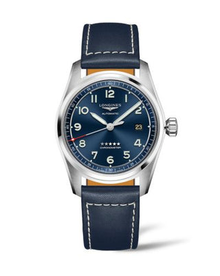 Longines - L3.810.4.93.0  Spirit Automatic 40 Blue / Strap