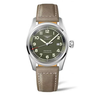 Longines - L3.811.4.03.2  Spirit Automatic 42 Green / Strap