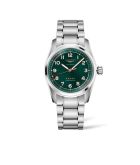 Longines - L3.811.4.09.6  Spirit Automatic 42 Stainless Steel / Green / Bracelet