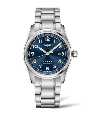 Longines - L3.811.4.93.6  Spirit Automatic 42 Blue / Bracelet