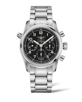 Longines Spirit Chronograph 42 Black / Strap XL (L3.820.4.53.6)