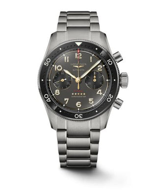 Longines - L3.821.1.53.6  Spirit Flyback 42 Titanium / Anthracite / Bracelet