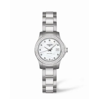 Longines - L3.158.0.87.6  Conquest Quartz 25 Diamond