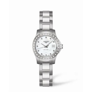 Longines - L3.158.0.88.6  Conquest Quartz 25 Diamond