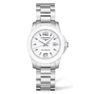 Longines - L3.257.4.16.6  Conquest 29.5 Quartz Ceramic