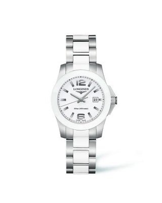 Longines - L3.257.4.16.7  Conquest 29.5 Quartz Ceramic