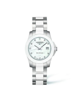 Longines - L3.257.4.87.7  Conquest 29.5 Quartz Ceramic