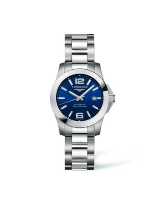 Longines - L3.276.4.99.6  Conquest 29.5 Automatic Stainless Steel Blue