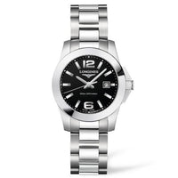 Longines Conquest Quartz 36 Stainless Steel / Black (L3.277.4.58.6)