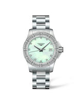 Longines Conquest 35 Quartz Stainless Steel Diamond Bezel (L3.280.0.87.6)