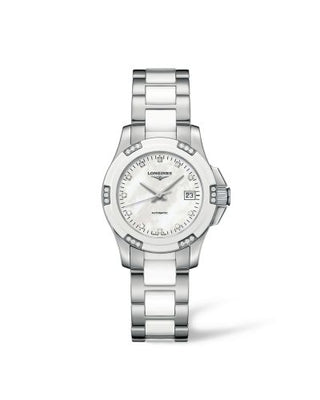 Longines - L3.299.0.87.7  Conquest Automatic 29.5 Ceramic Diamond