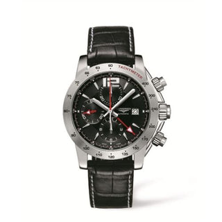 Longines - L3.670.4.56.0  Admiral Chronograph GMT