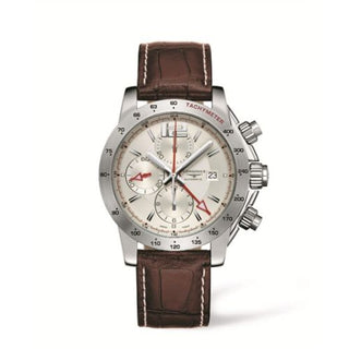 Longines - L3.670.4.76.3  Admiral Chronograph GMT